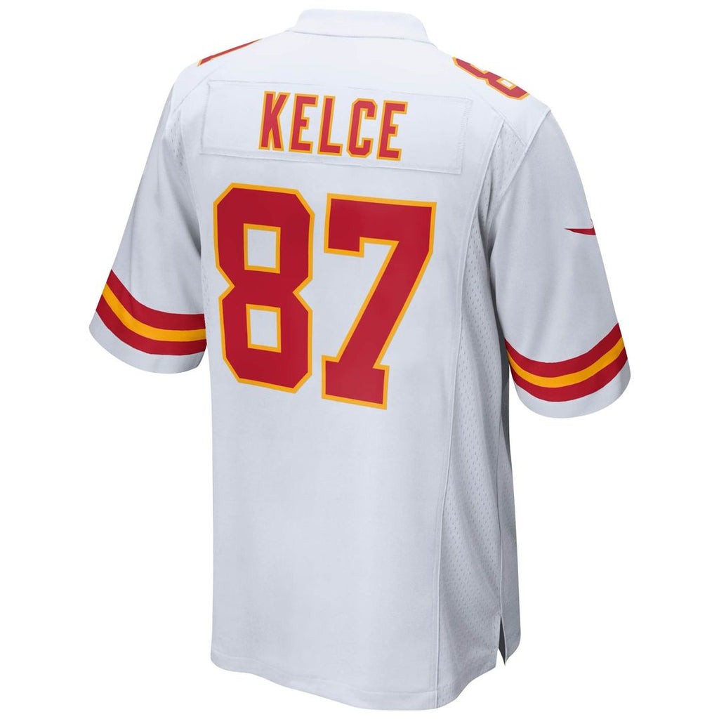 Travis Kelce Kansas City Chiefs Nike Youth Game Jersey - White Official NFL Team Apparel Football Fan Gear