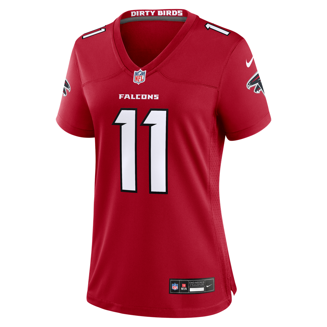 Jalon Walker Atlanta Falcons Nike Women's Game Jersey - White Official NFL Team Apparel Football Fan Gear
