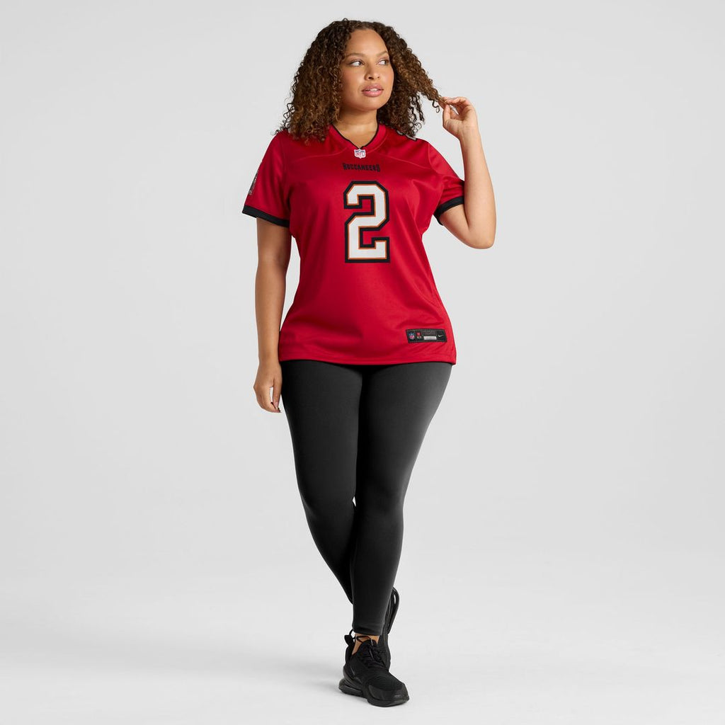 Emeka Egbuka Tampa Bay Buccaneers Nike Women's Team Game Jersey - Red Official NFL Team Apparel Football Fan Gear