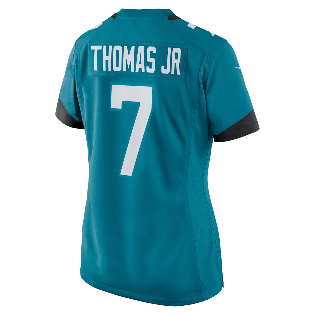 Brian Thomas Jr. Jacksonville Jaguars Nike Women's Game Jersey - Teal Official NFL Team Apparel Football Fan Gear