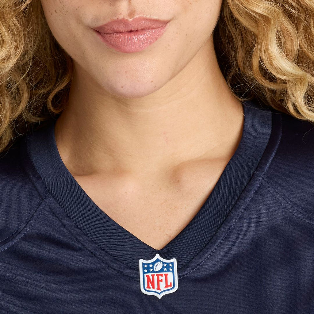 Tyson Bagent Chicago Bears Nike Women's Game Jersey - Navy Official NFL Team Apparel Football Fan Gear