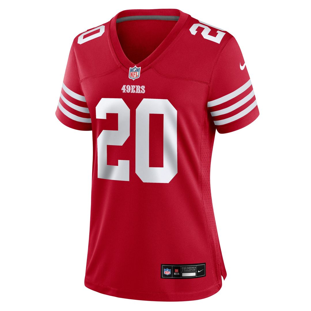 Upton Stout San Francisco 49ers Nike Women's Team Game Jersey - Scarlet Official NFL Team Apparel Football Fan Gear