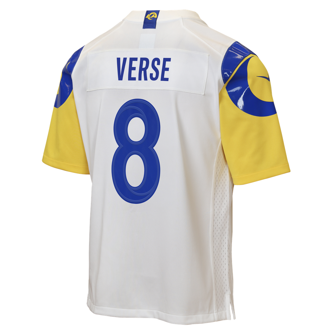 Jared Verse Los Angeles Rams Nike Youth Game Jersey - White Official NFL Team Apparel Football Fan Gear
