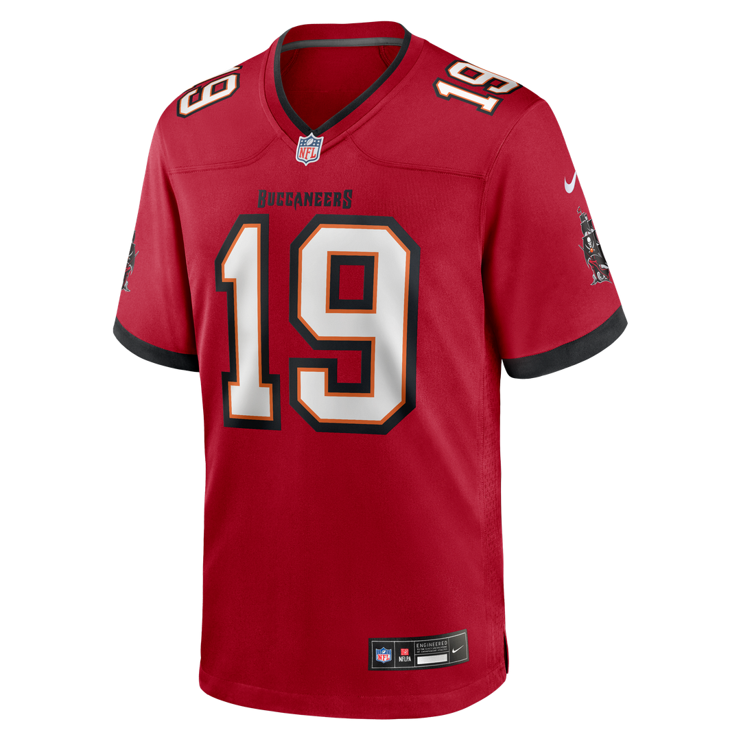 Keyshawn Johnson Tampa Bay Buccaneers Nike Game Retired Player Jersey - Red Official NFL Team Apparel Football Fan Gear