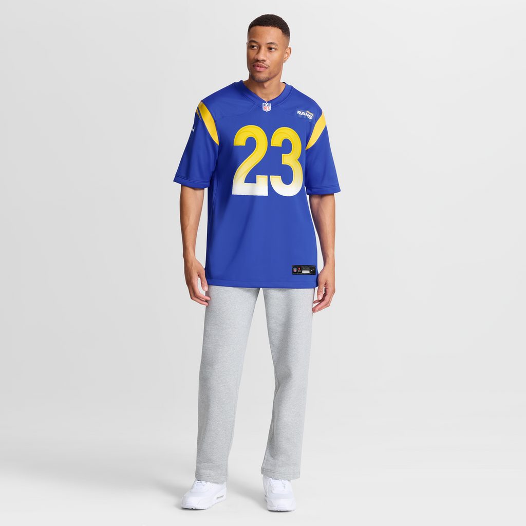 Kyren Williams Los Angeles Rams Nike Game Player Jersey - Royal Official NFL Team Apparel Football Fan Gear