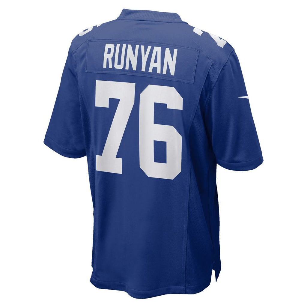 Jon Runyan New York Giants Nike Team Game Jersey - Royal Official NFL Team Apparel Football Fan Gear