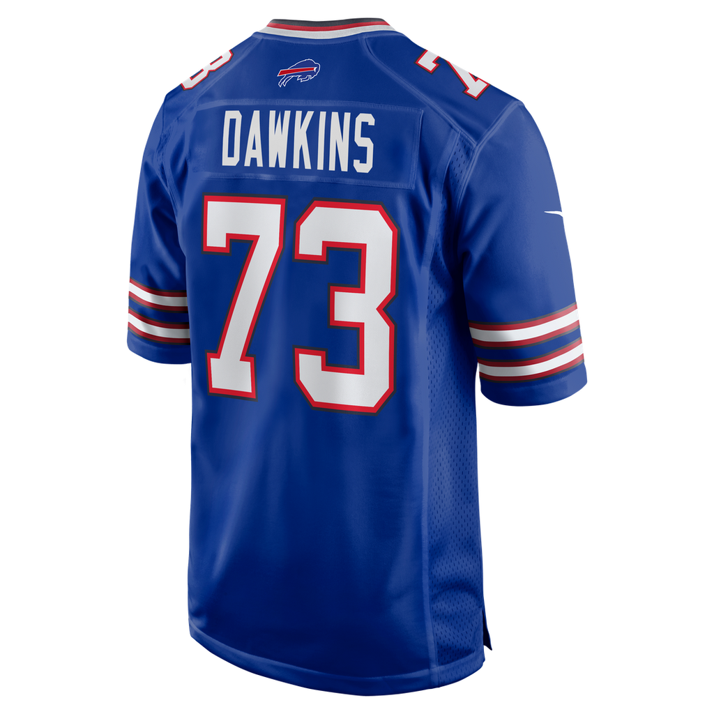 Dion Dawkins Buffalo Bills Nike Game Player Jersey - Royal Official NFL Team Apparel Football Fan Gear