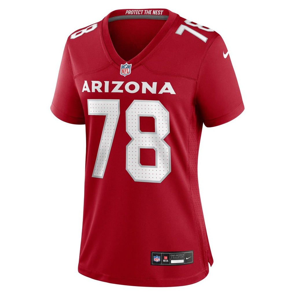 Josh Fryar Arizona Cardinals Nike Women's Team Game Jersey - Cardinal Official NFL Team Apparel Football Fan Gear