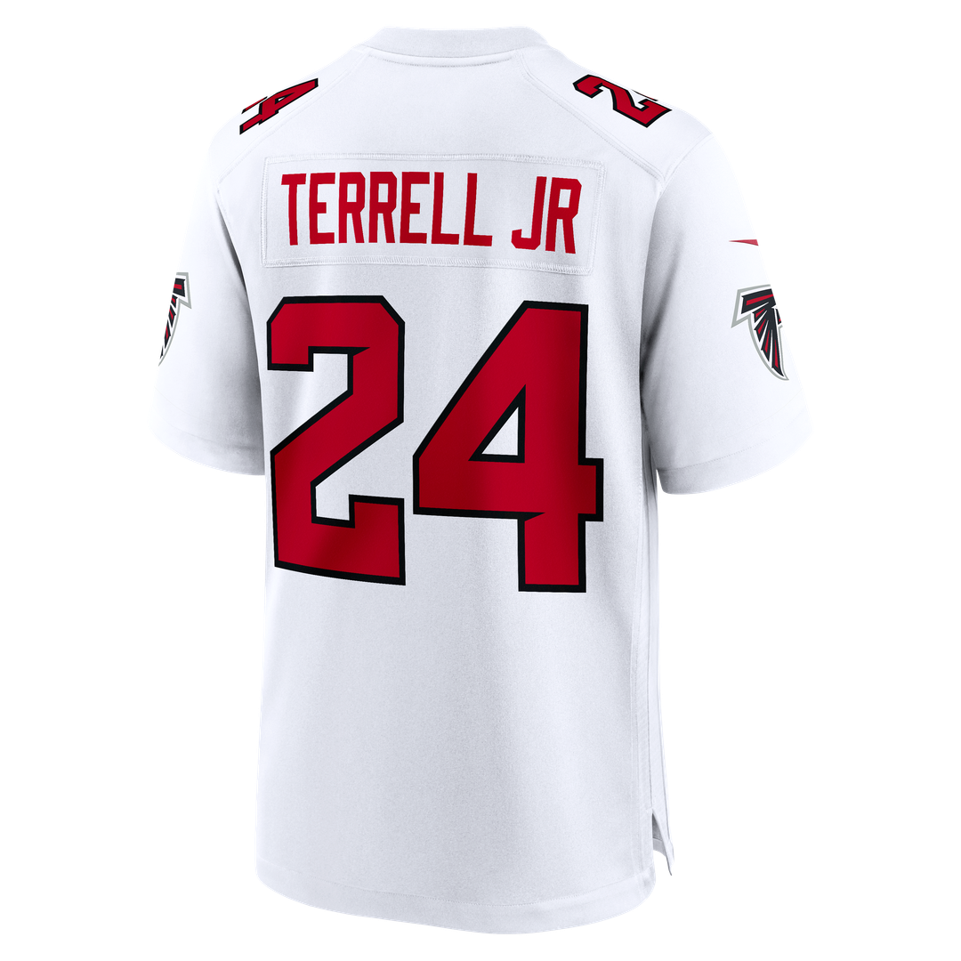 A.J. Terrell Atlanta Falcons Nike Game Jersey - White Official NFL Team Apparel Football Fan Gear