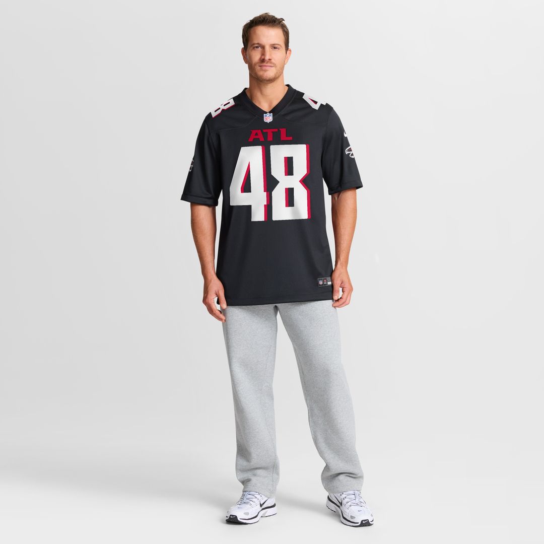 Bralen Trice Atlanta Falcons Nike Team Game Jersey - Black Official NFL Team Apparel Football Fan Gear