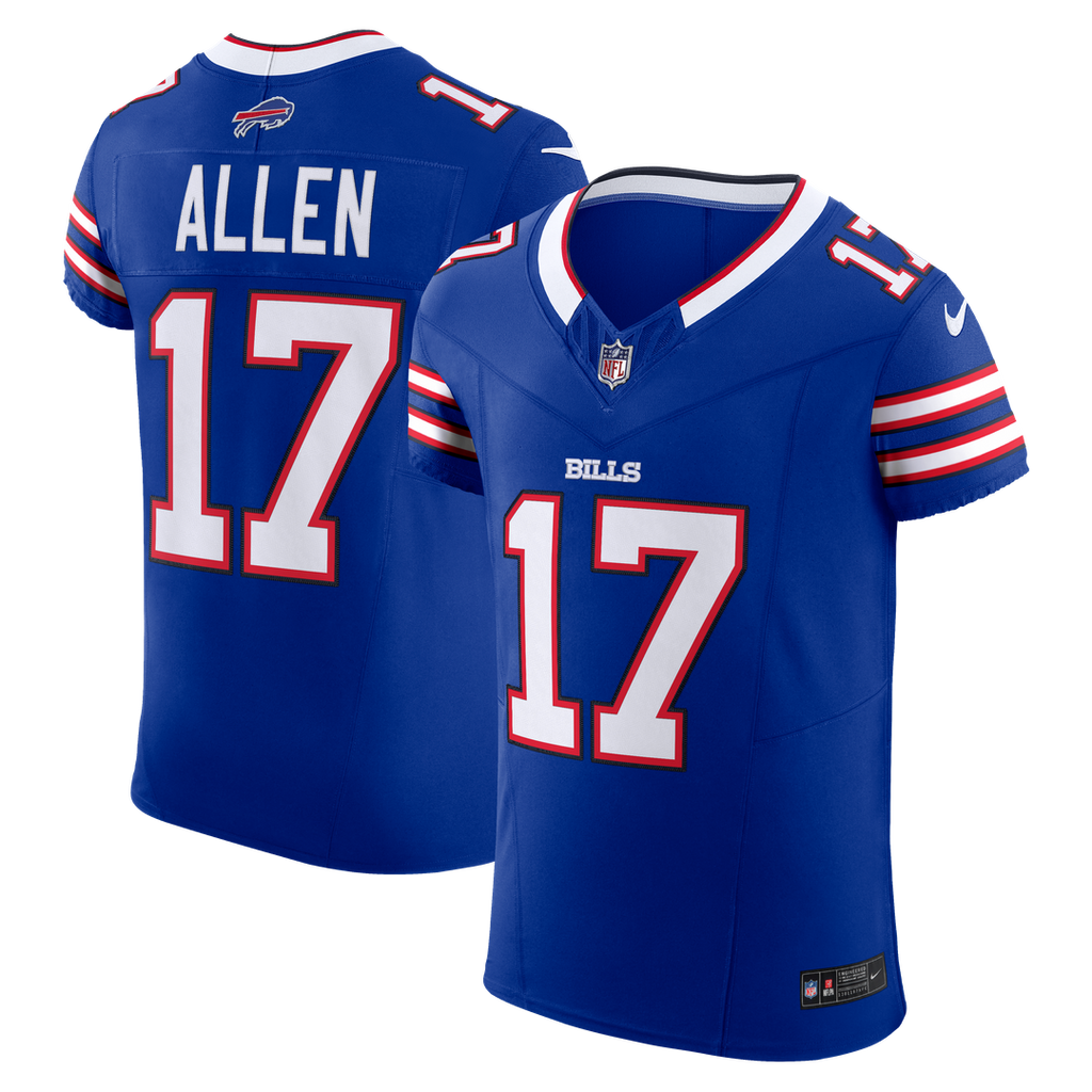 Josh Allen Buffalo Bills Nike Vapor F.U.S.E. Elite Jersey - Royal Official NFL Team Apparel Football Fan Gear