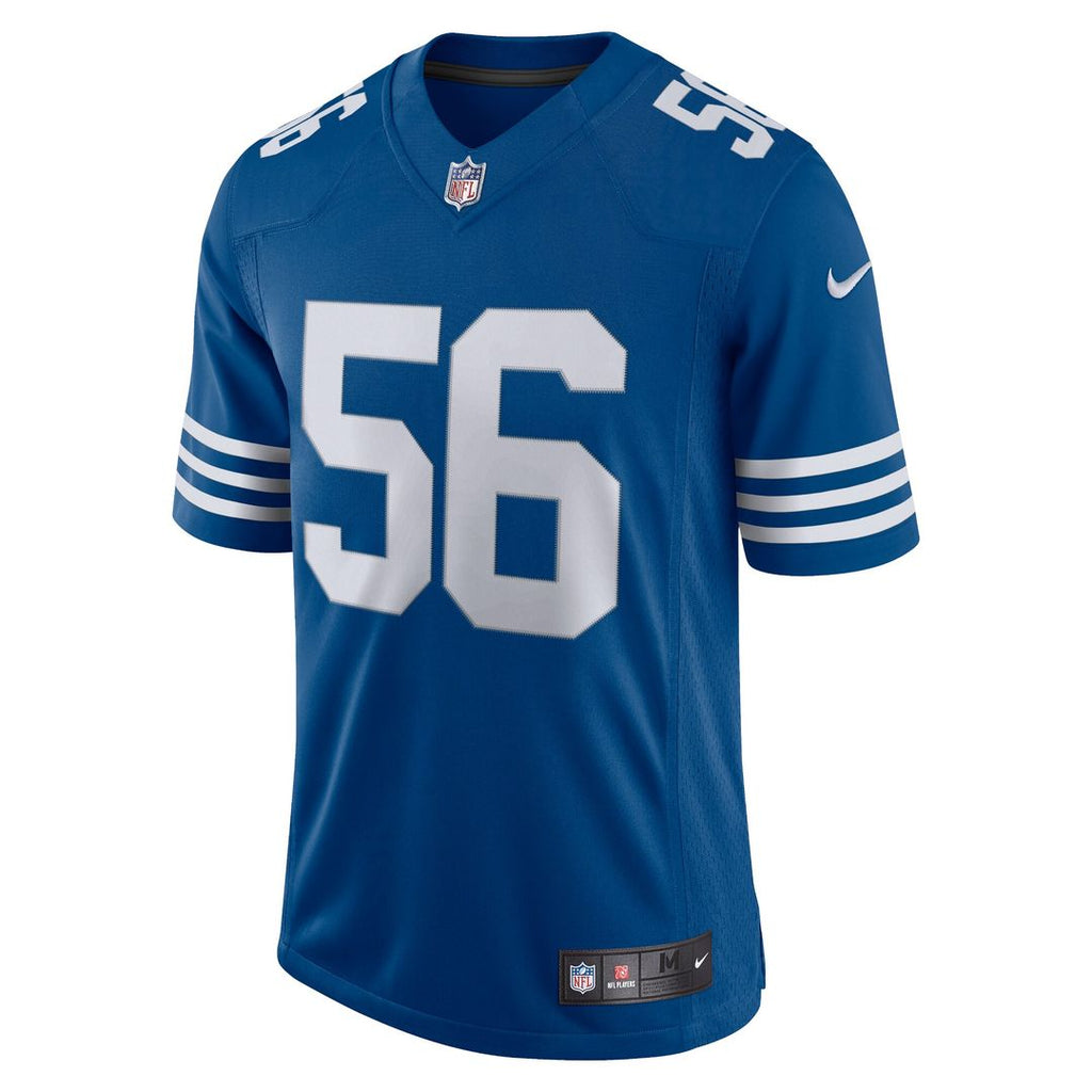 Men's Nike Quenton Nelson Royal Indianapolis Colts Alternate Vapor Limited Jersey Official NFL Team Apparel Football Fan Gear