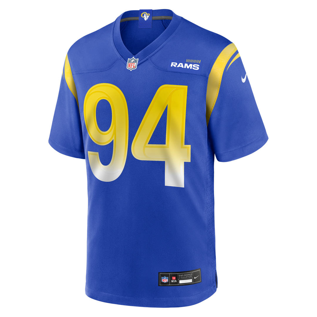 Desjuan Johnson Los Angeles Rams Nike Home Game Jersey - Royal Official NFL Team Apparel Football Fan Gear