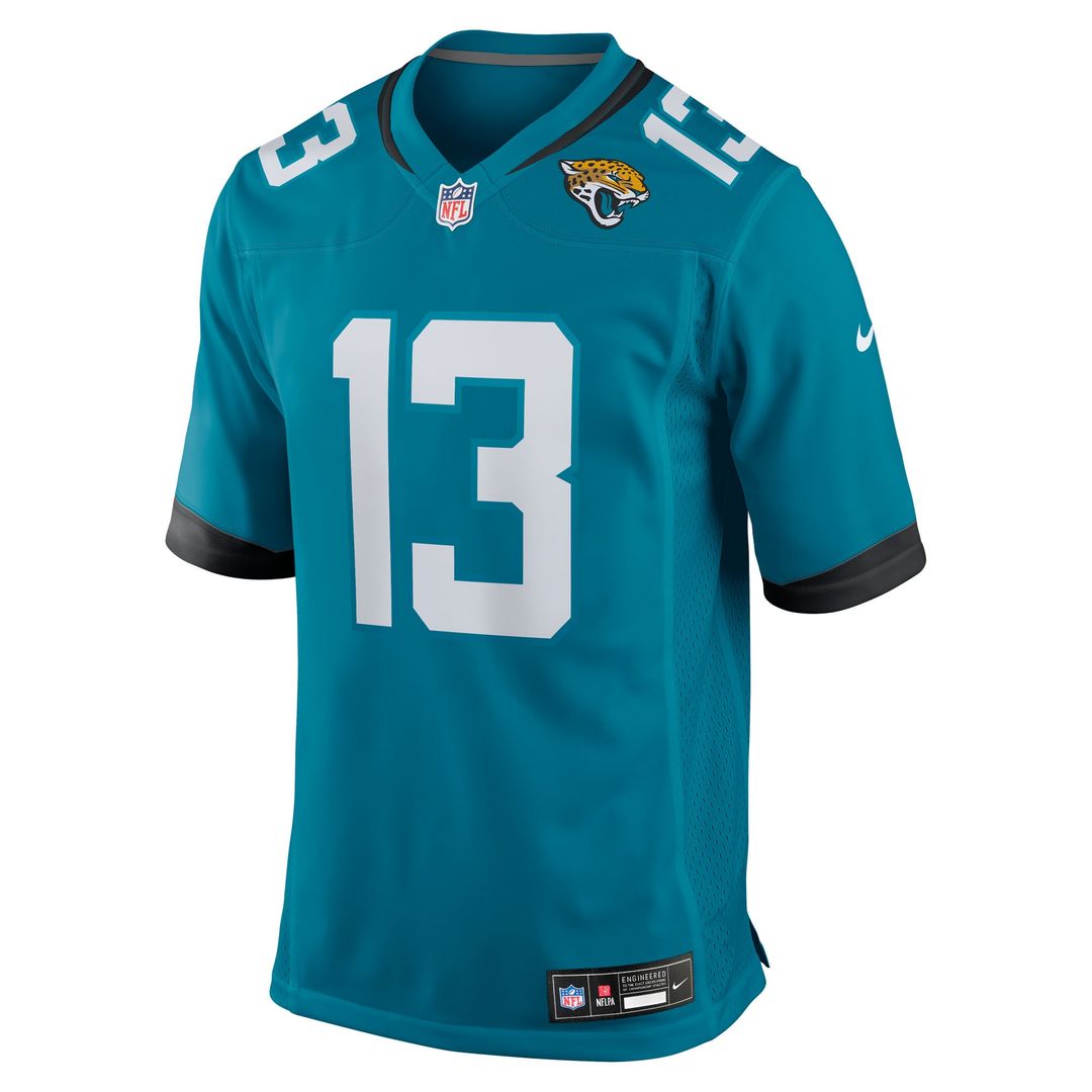 Tim Jones Jacksonville Jaguars Nike Team Game Jersey - Teal Official NFL Team Apparel Football Fan Gear