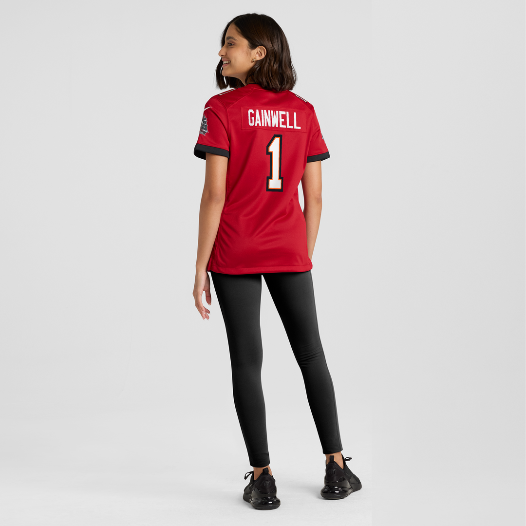 Kenneth Gainwell Tampa Bay Buccaneers Nike Women's Team Game Jersey - Red Official NFL Team Apparel Football Fan Gear
