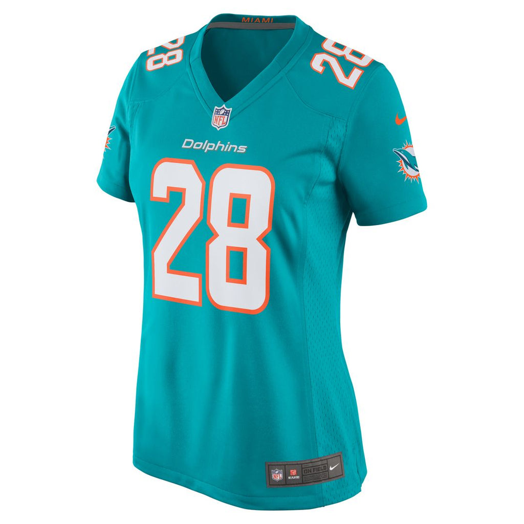 Devon Achane Miami Dolphins Nike Women's Player Game Jersey - Aqua Official NFL Team Apparel Football Fan Gear