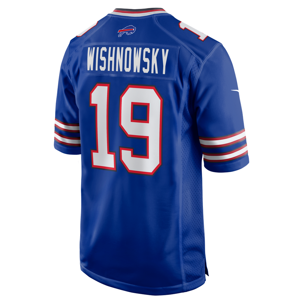 Mitch Wishnowsky Buffalo Bills Nike Team Game Jersey - Royal Official NFL Team Apparel Football Fan Gear