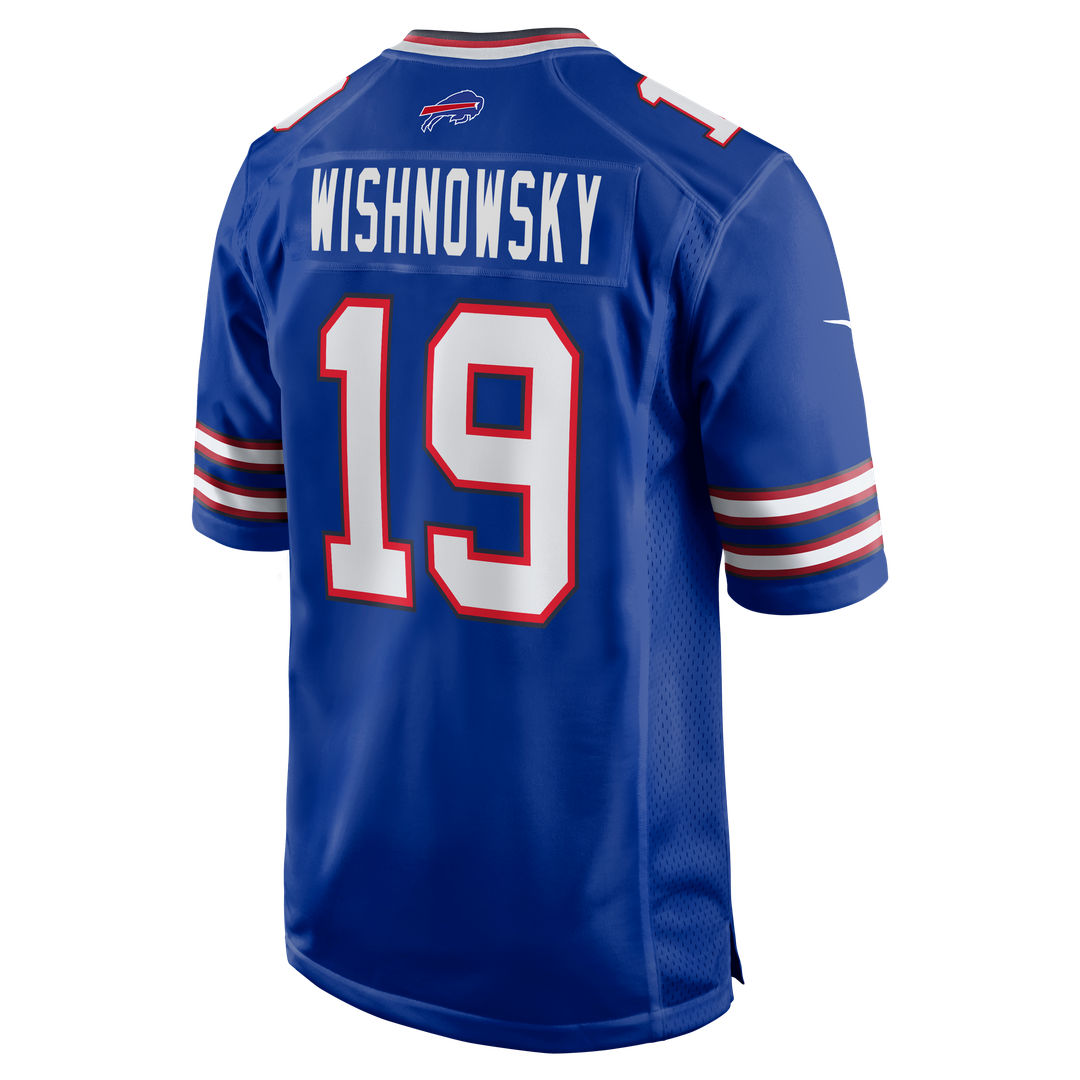 Mitch Wishnowsky Buffalo Bills Nike Team Game Jersey - Royal Official NFL Team Apparel Football Fan Gear