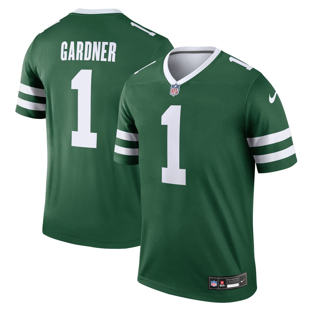 Ahmad Sauce Gardner New York Jets Nike Legend Player Performance Top - Green NFL Fan Gear Popular Style