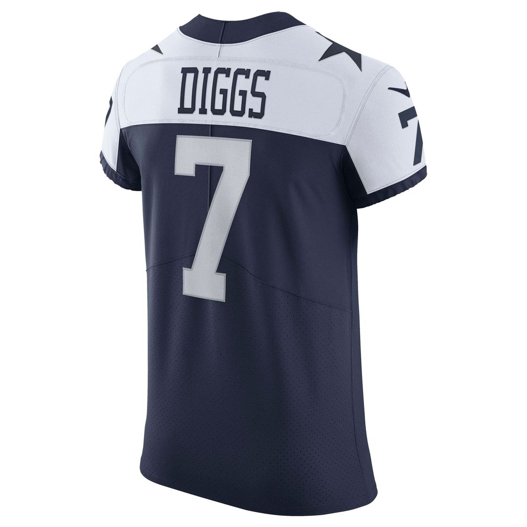 Trevon Diggs Dallas Cowboys Nike Alternate Vapor Elite Jersey - Navy Official NFL Team Apparel Football Fan Gear