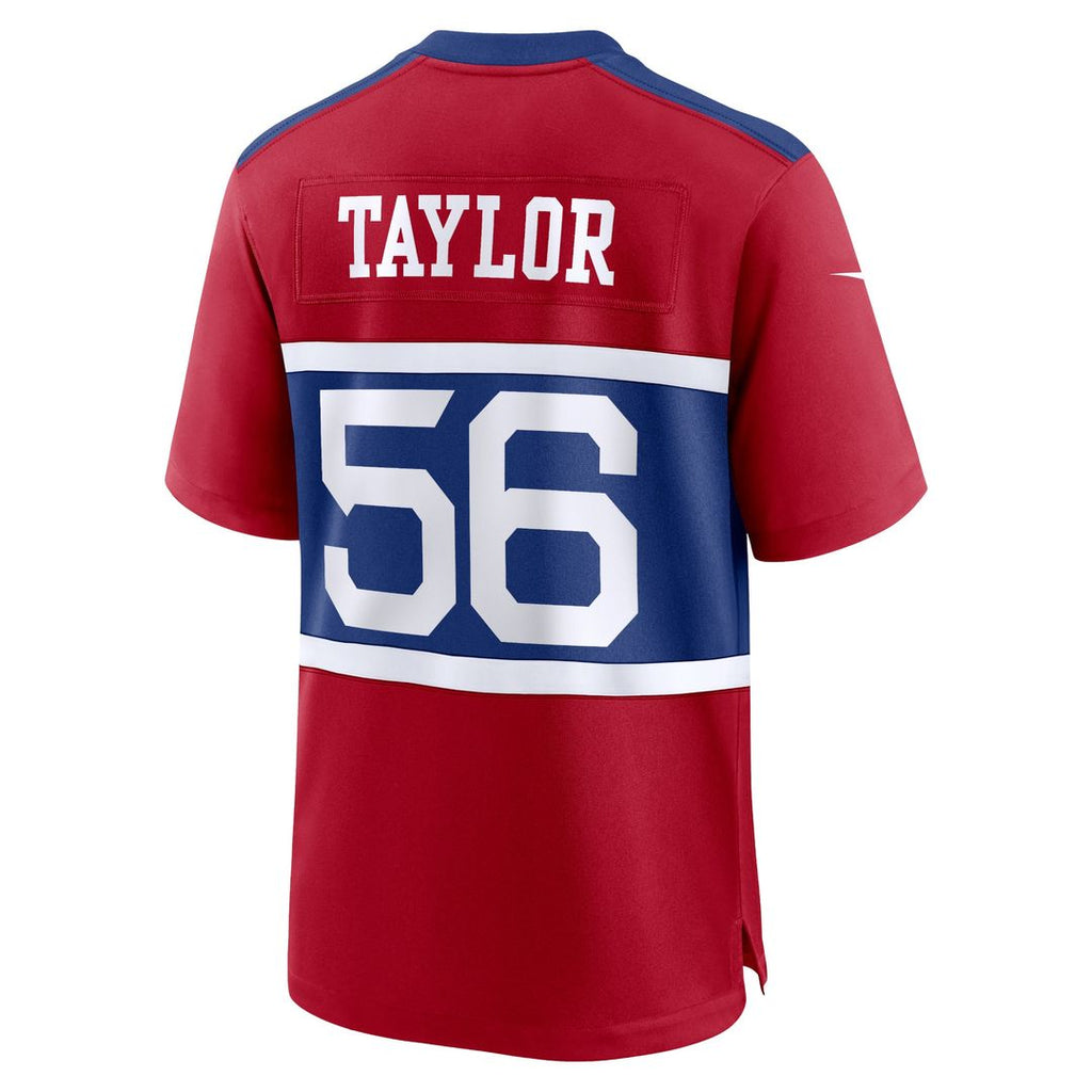 Lawrence Taylor New York Giants Nike Alternate Retired Player Game Jersey - Century Red Official NFL Team Apparel Football Fan Gear