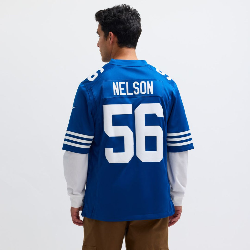 Men's Nike Quenton Nelson Royal Indianapolis Colts Alternate Vapor Limited Jersey Official NFL Team Apparel Football Fan Gear