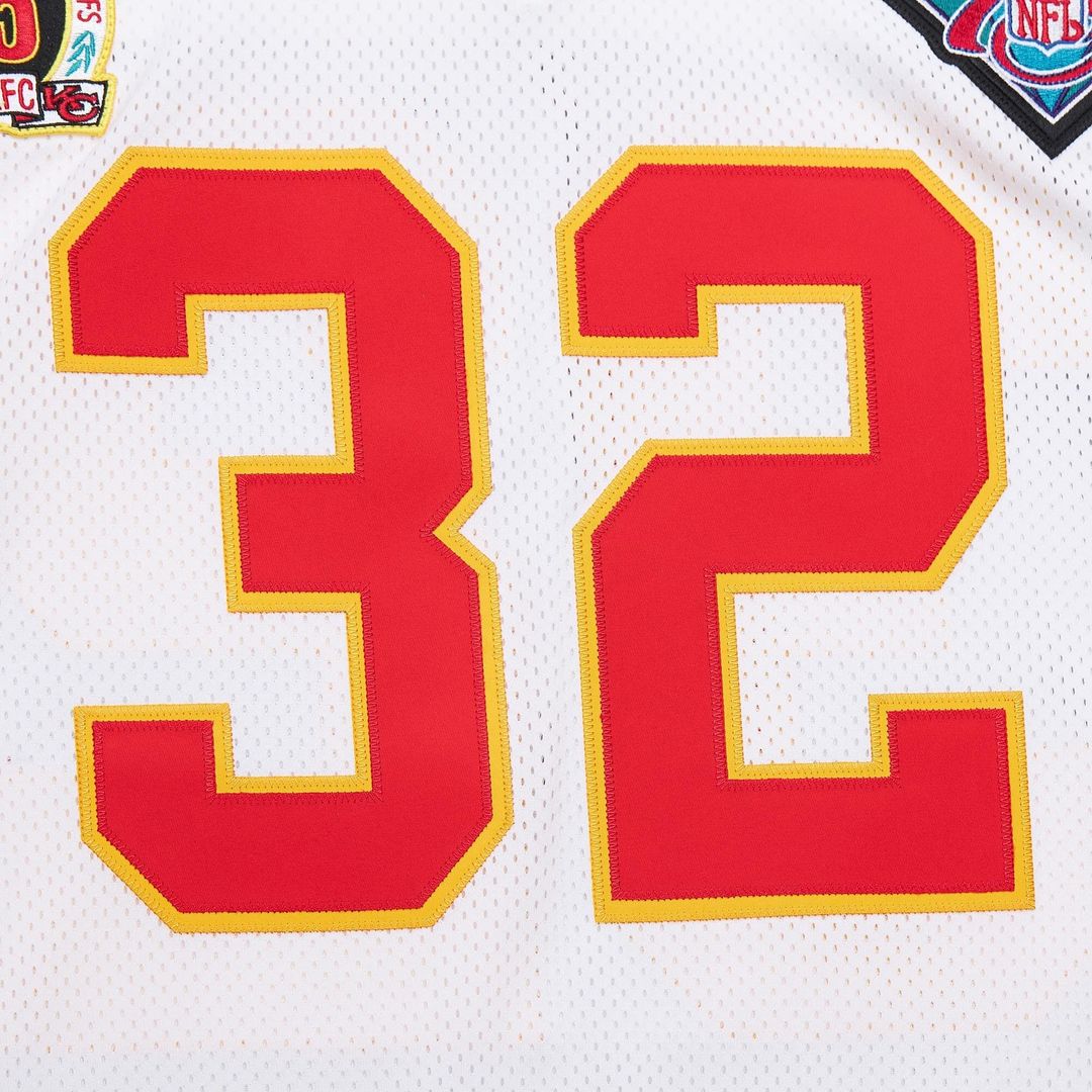 Marcus Allen Kansas City Chiefs 1994 Mitchell & Ness Authentic Throwback Retired Player Jersey - White Official NFL Team Apparel Football Fan Gear