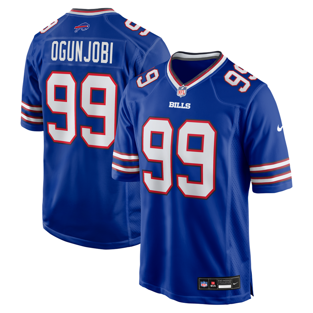 Larry Ogunjobi Buffalo Bills Nike Team Game Jersey - Royal Official NFL Team Apparel Football Fan Gear