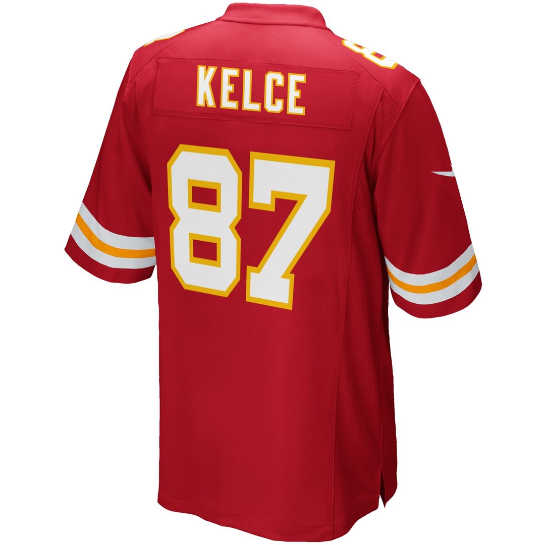 Travis Kelce Kansas City Chiefs Nike Youth Game Jersey - Red Official NFL Team Apparel Football Fan Gear