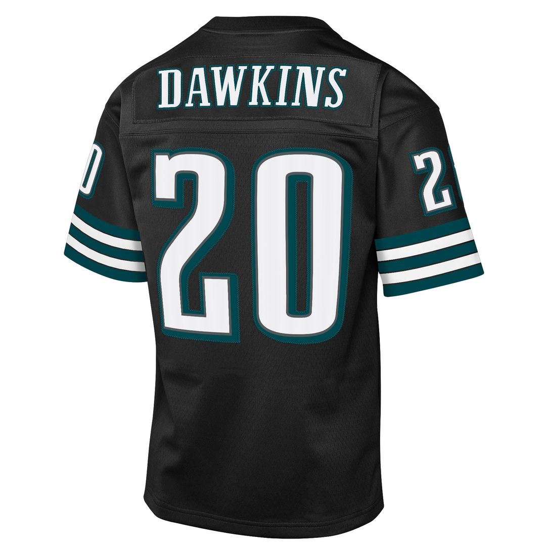 Brian Dawkins Philadelphia Eagles Mitchell & Ness Youth 2004 Throwback Fashion Jersey - Black Official NFL Team Apparel Football Fan Gear