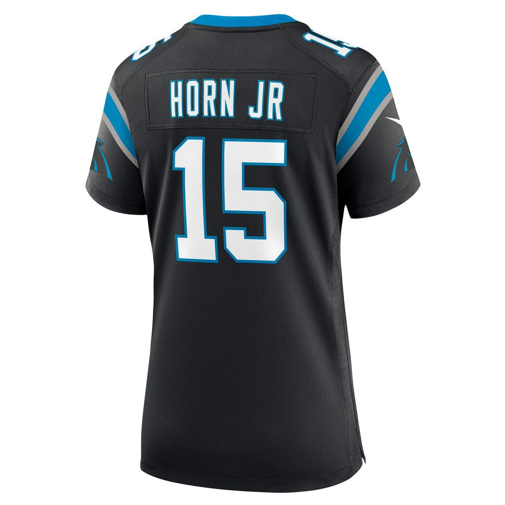Jimmy Horn Jr Carolina Panthers Nike Women's Team Game Jersey - Black Official NFL Team Apparel Football Fan Gear