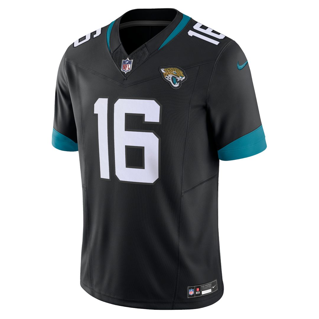 Trevor Lawrence Jacksonville Jaguars Nike Vapor F.U.S.E. Limited Jersey - Black Official NFL Team Apparel Football Fan Gear