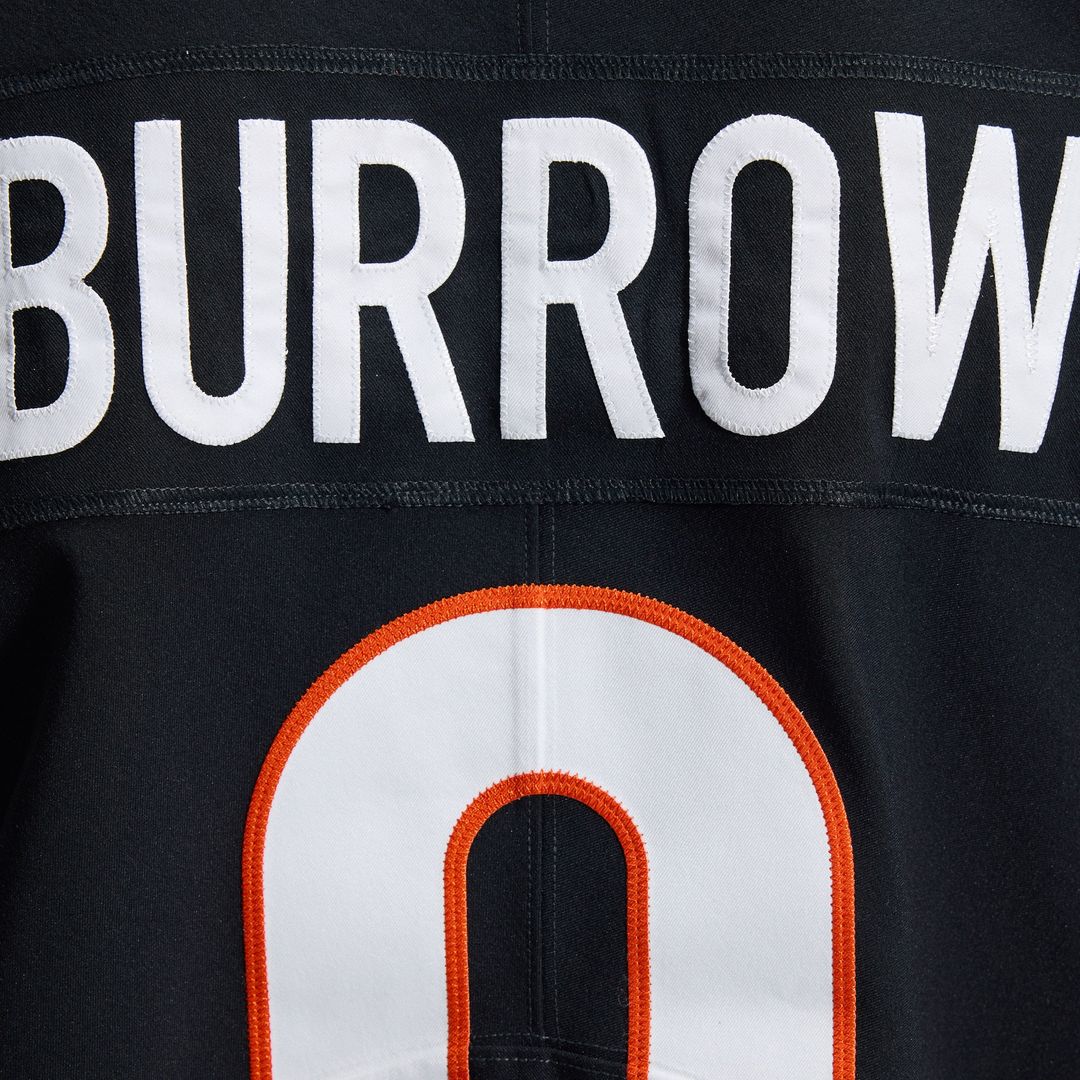 Joe Burrow Cincinnati Bengals Nike Vapor Elite Jersey - Black Official NFL Team Apparel Football Fan Gear
