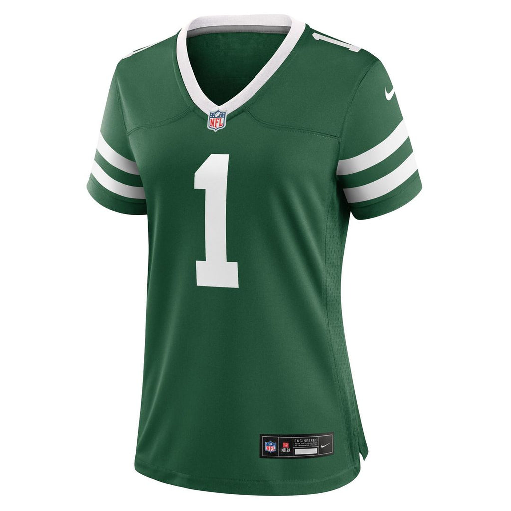 Ahmad Sauce Gardner New York Jets Nike Women's Game Jersey - Legacy Green Official NFL Team Apparel Football Fan Gear