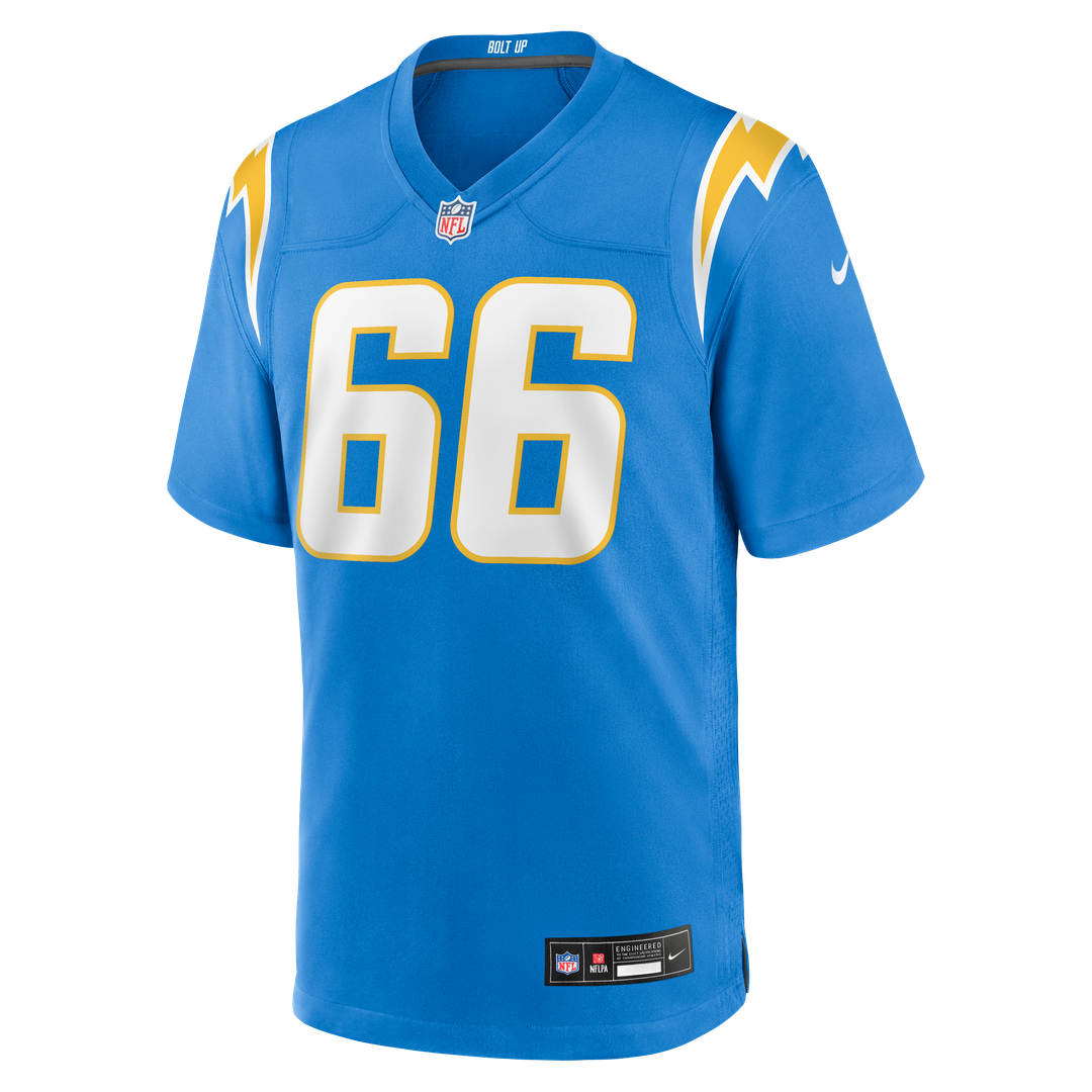 Jake Slaughter Los Angeles Chargers Nike Team Game Jersey - Powder Blue Official NFL Team Apparel Football Fan Gear
