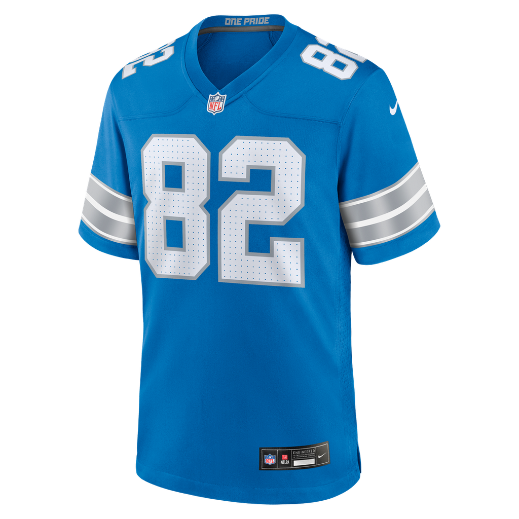 Thomas Gordon Detroit Lions Nike Team Game Jersey - Blue Official NFL Team Apparel Football Fan Gear