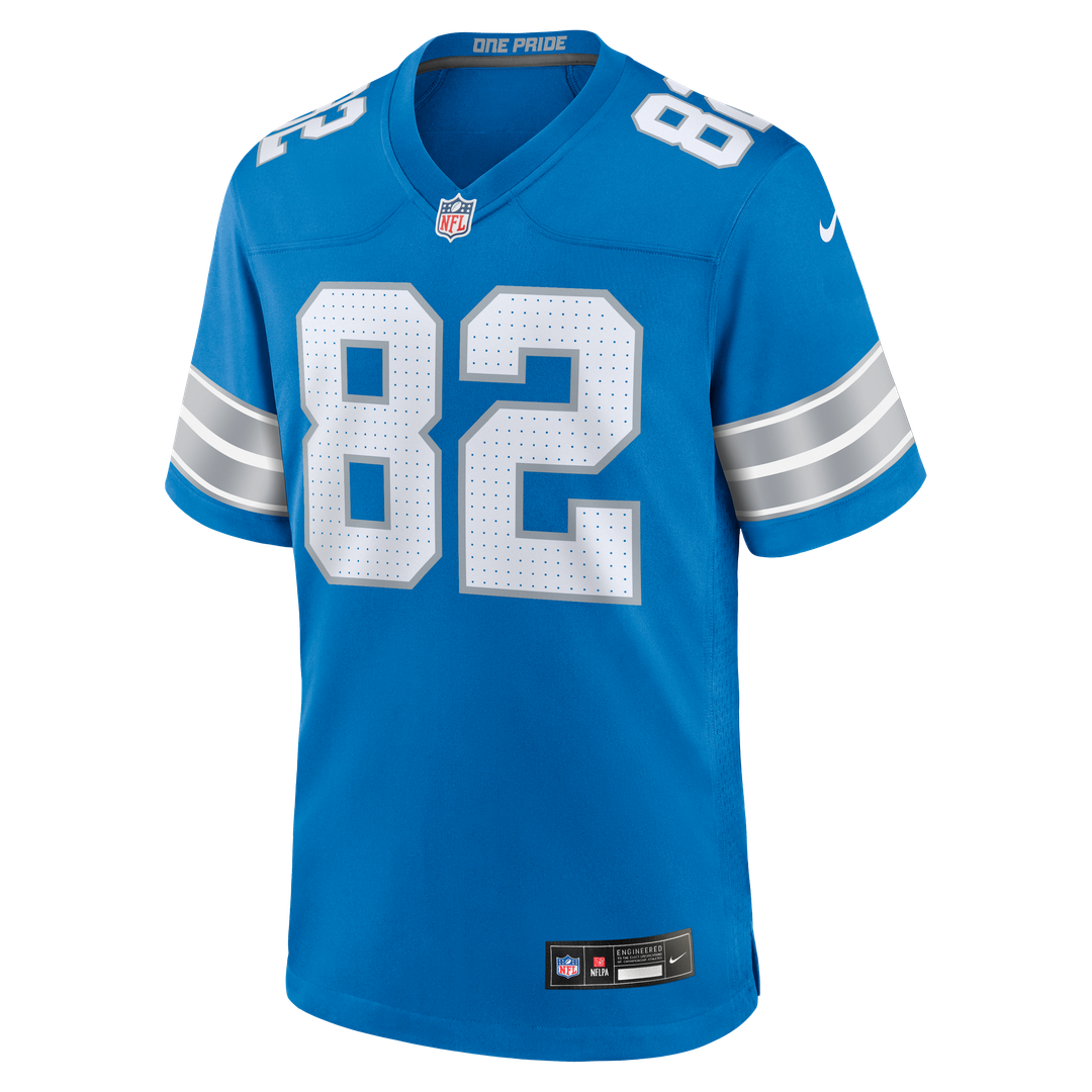 Thomas Gordon Detroit Lions Nike Team Game Jersey - Blue Official NFL Team Apparel Football Fan Gear
