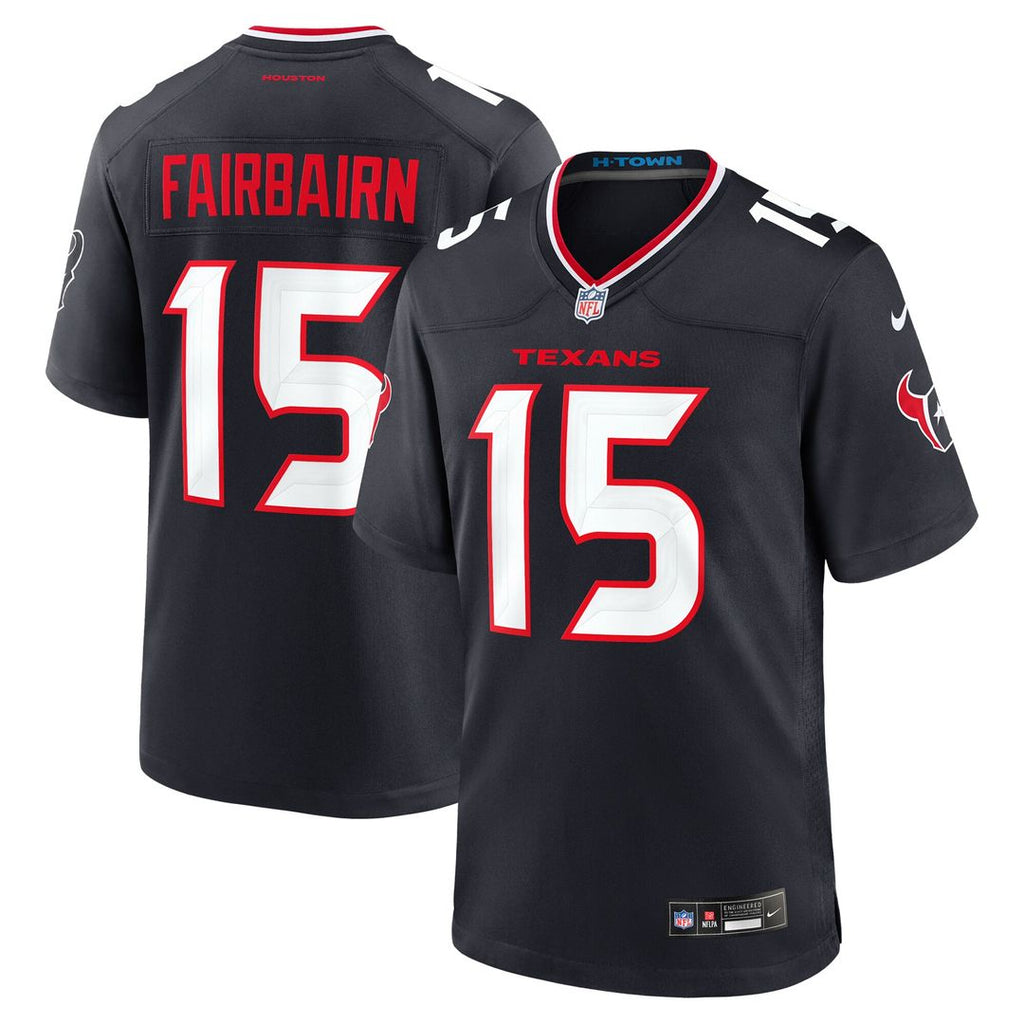 Ka'imi Fairbairn Houston Texans Nike Team Game Jersey - Navy Official NFL Team Apparel Football Fan Gear
