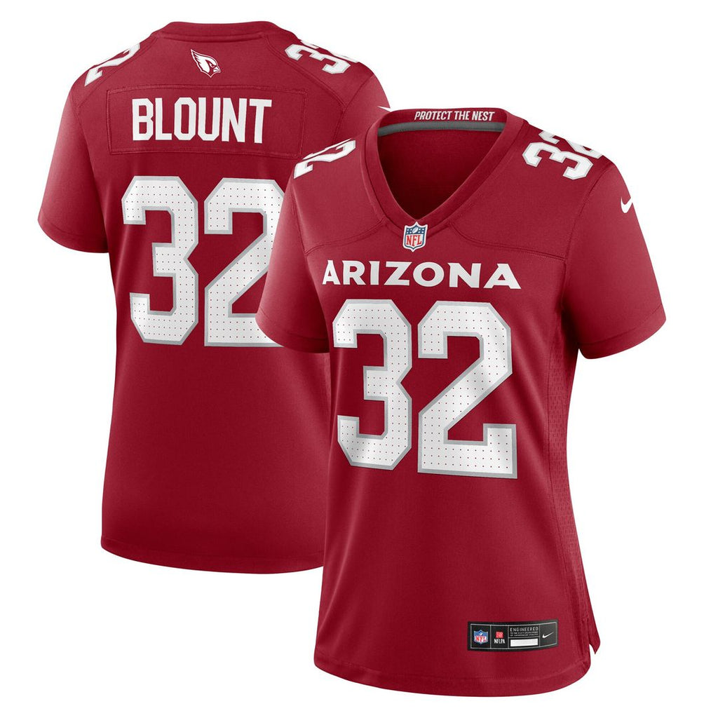 Joey Blount Arizona Cardinals Nike Women's Game Jersey - Cardinal Official NFL Team Apparel Football Fan Gear