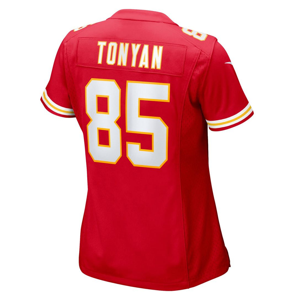 Robert Tonyan Kansas City Chiefs Nike Women's Team Game Jersey - Red Official NFL Team Apparel Football Fan Gear