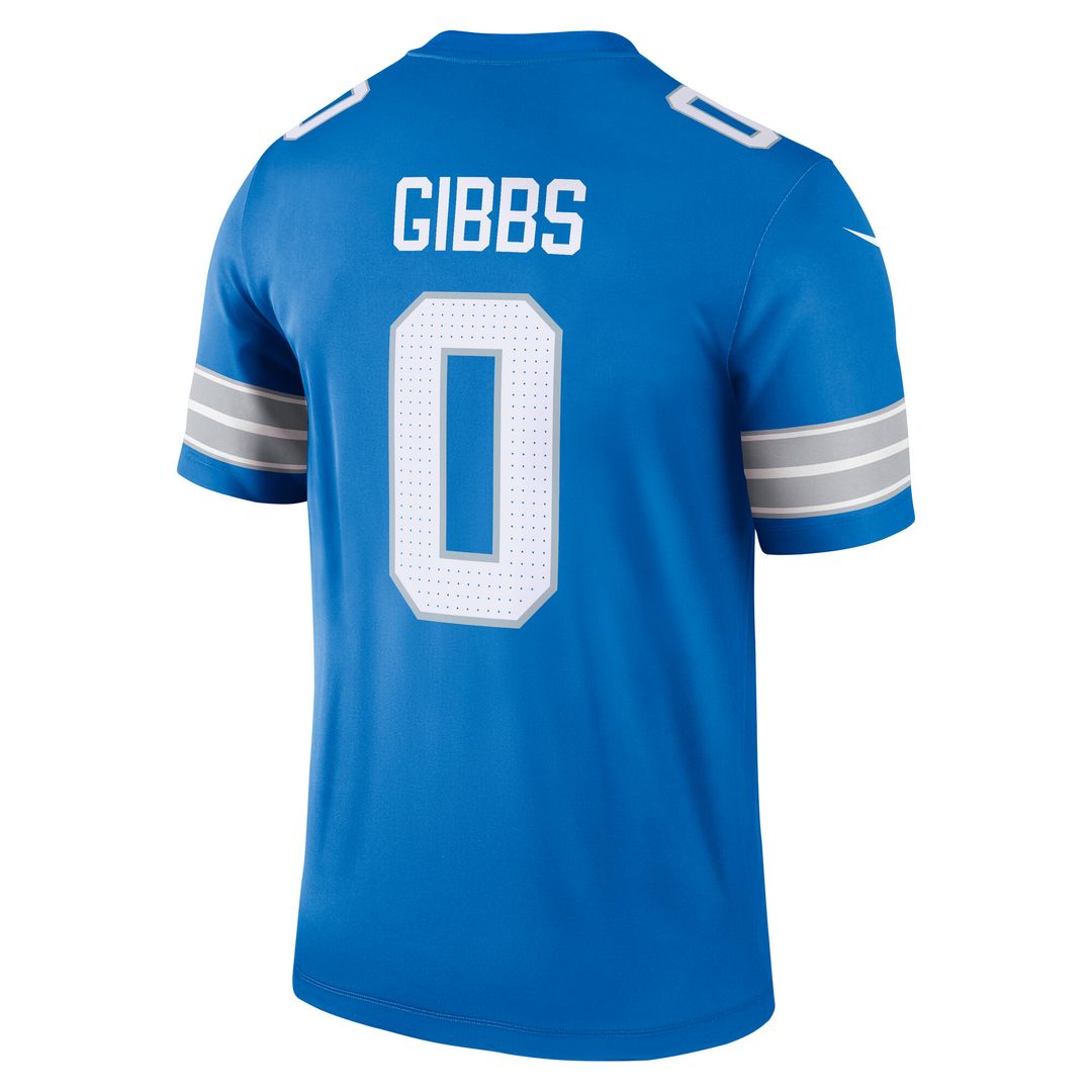 Jahmyr Gibbs Detroit Lions Nike Legend Player Performance Top - Blue NFL Fan Gear Popular Style