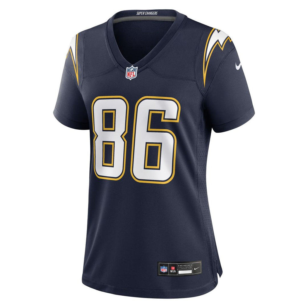 Oronde Gadsden Los Angeles Chargers Nike Women's Alternate 2 Super Chargers Game Jersey - Navy Official NFL Team Apparel Football Fan Gear