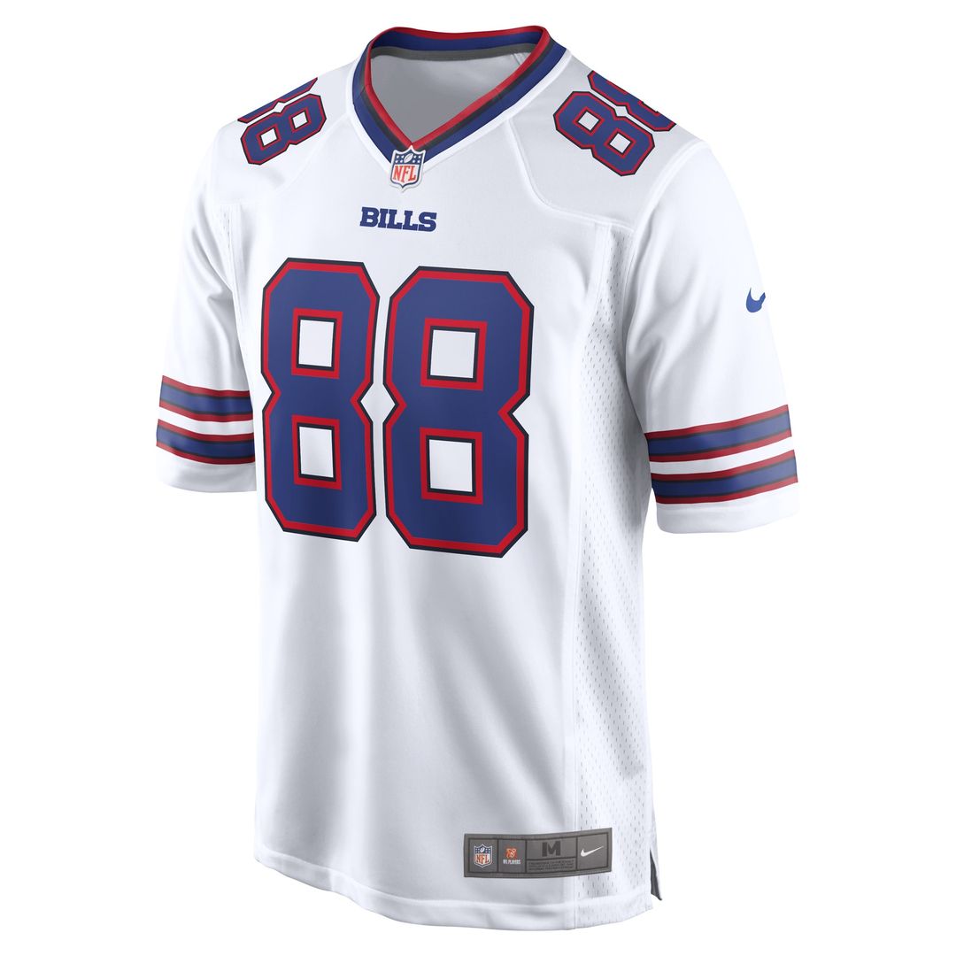 Dawson Knox Buffalo Bills Nike Away Game Player Jersey - White Official NFL Team Apparel Football Fan Gear