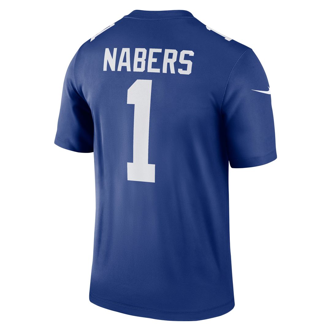 Malik Nabers New York Giants Nike Legend Player Performance Top - Royal NFL Fan Gear Popular Style