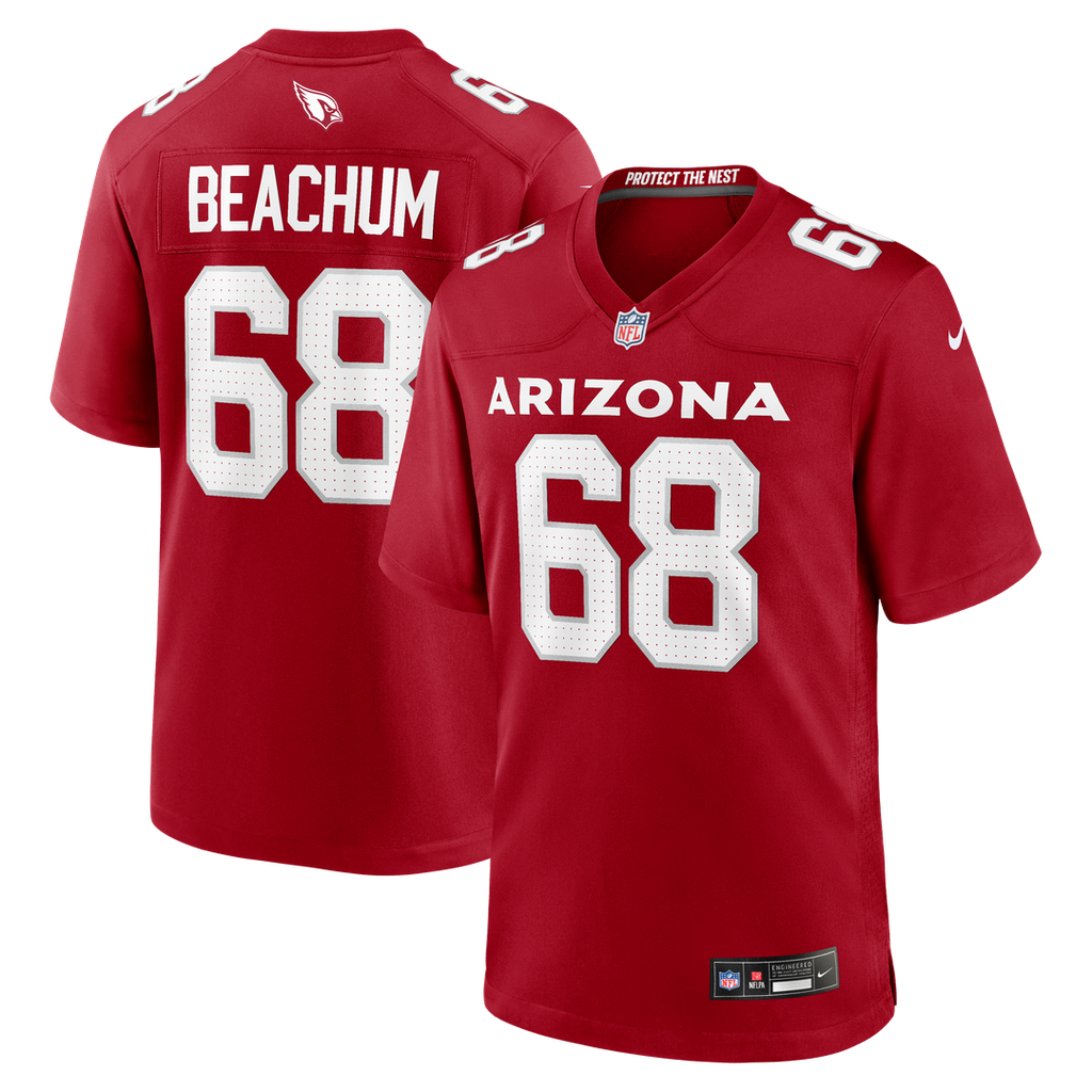 Kelvin Beachum Arizona Cardinals Nike Team Game Jersey - Cardinal Official NFL Team Apparel Football Fan Gear