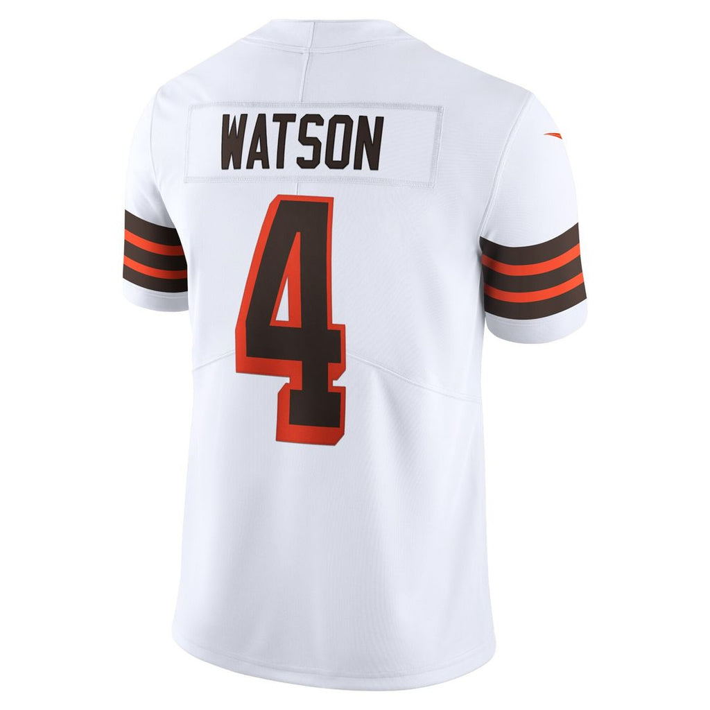 Deshaun Watson Cleveland Browns Nike 2021 Alternate Vapor Limited Jersey - White Official NFL Team Apparel Football Fan Gear