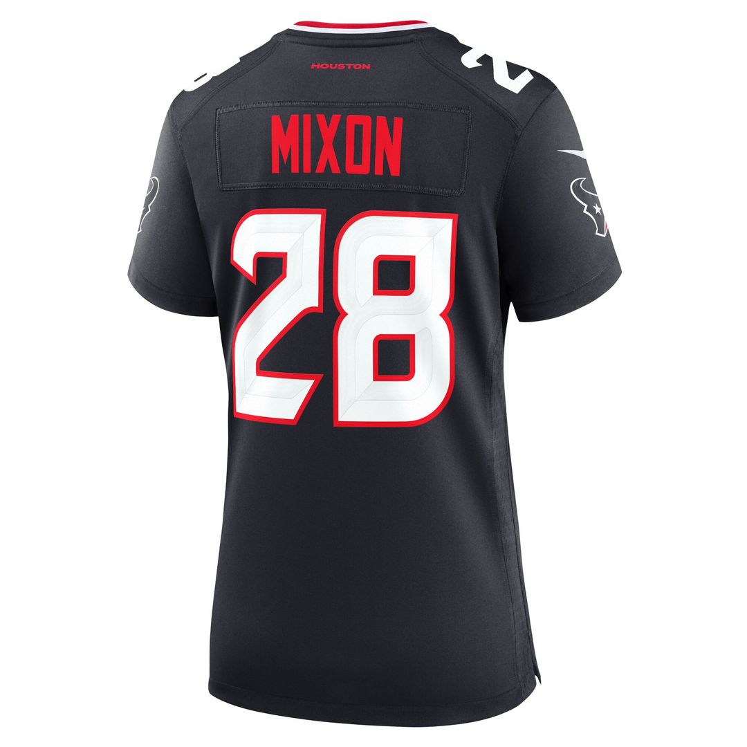 Joe Mixon Houston Texans Nike Women's Game Jersey - Navy Official NFL Team Apparel Football Fan Gear