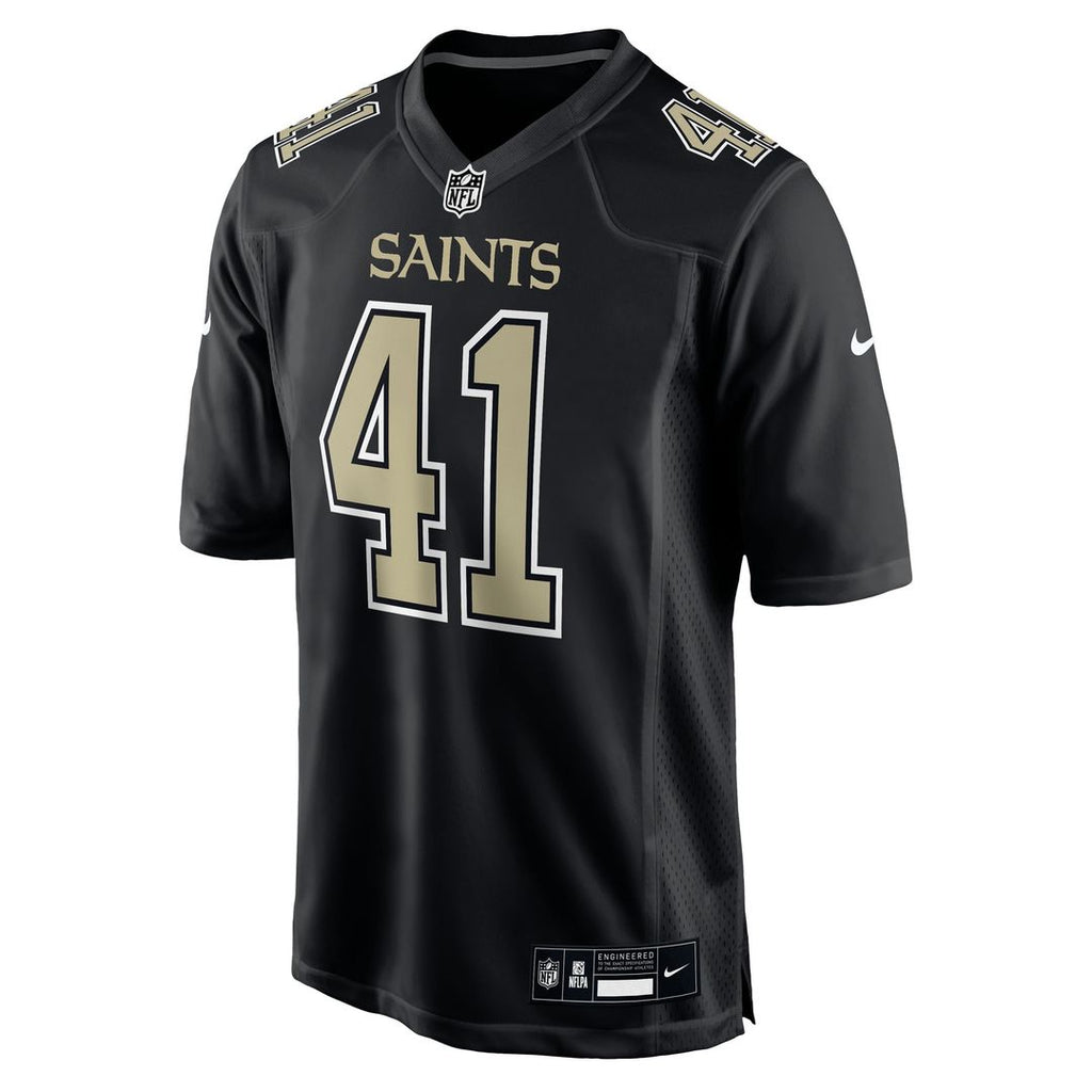 Alvin Kamara New Orleans Saints Nike Fashion Game Jersey - Carbon Black Official NFL Team Apparel Football Fan Gear
