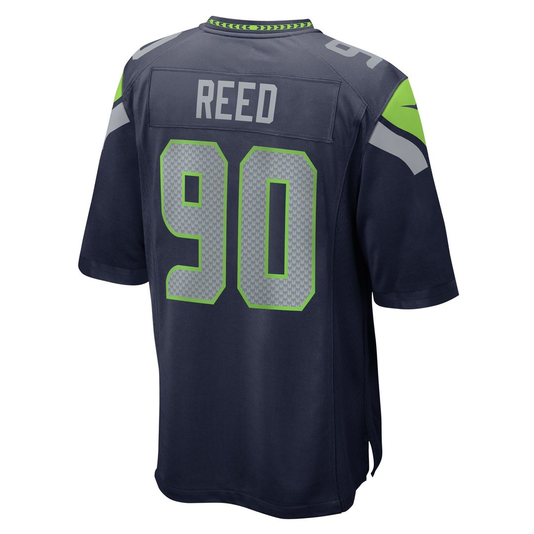 Jarran Reed Seattle Seahawks Nike Alternate Game Jersey - Royal Official NFL Team Apparel Football Fan Gear