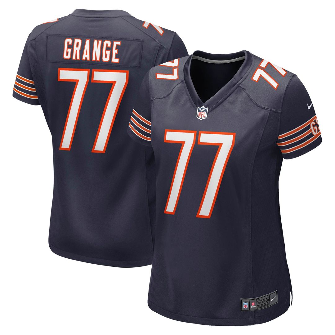Red Grange Chicago Bears Nike Women's Retired Player Jersey - Navy Official NFL Team Apparel Football Fan Gear